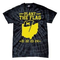 Michigan Plant The Flag 21 22 23 24 Tie-Dye T-Shirt