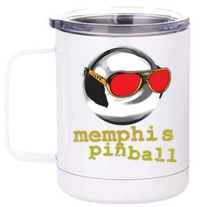 Memphis Pinball Takin' Care Of Business Shades 12 oz Stainless Steel Tumbler Cup