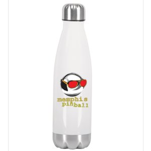 Memphis Pinball Takin' Care Of Business Shades Stainless Steel Insulated Water Bottle