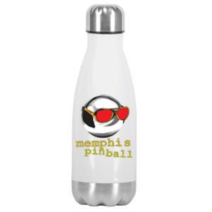 Memphis Pinball Takin' Care Of Business Shades Stainless Steel Insulated Water Bottle