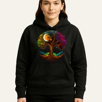 Moon Phases Tree Of Life Hoodie