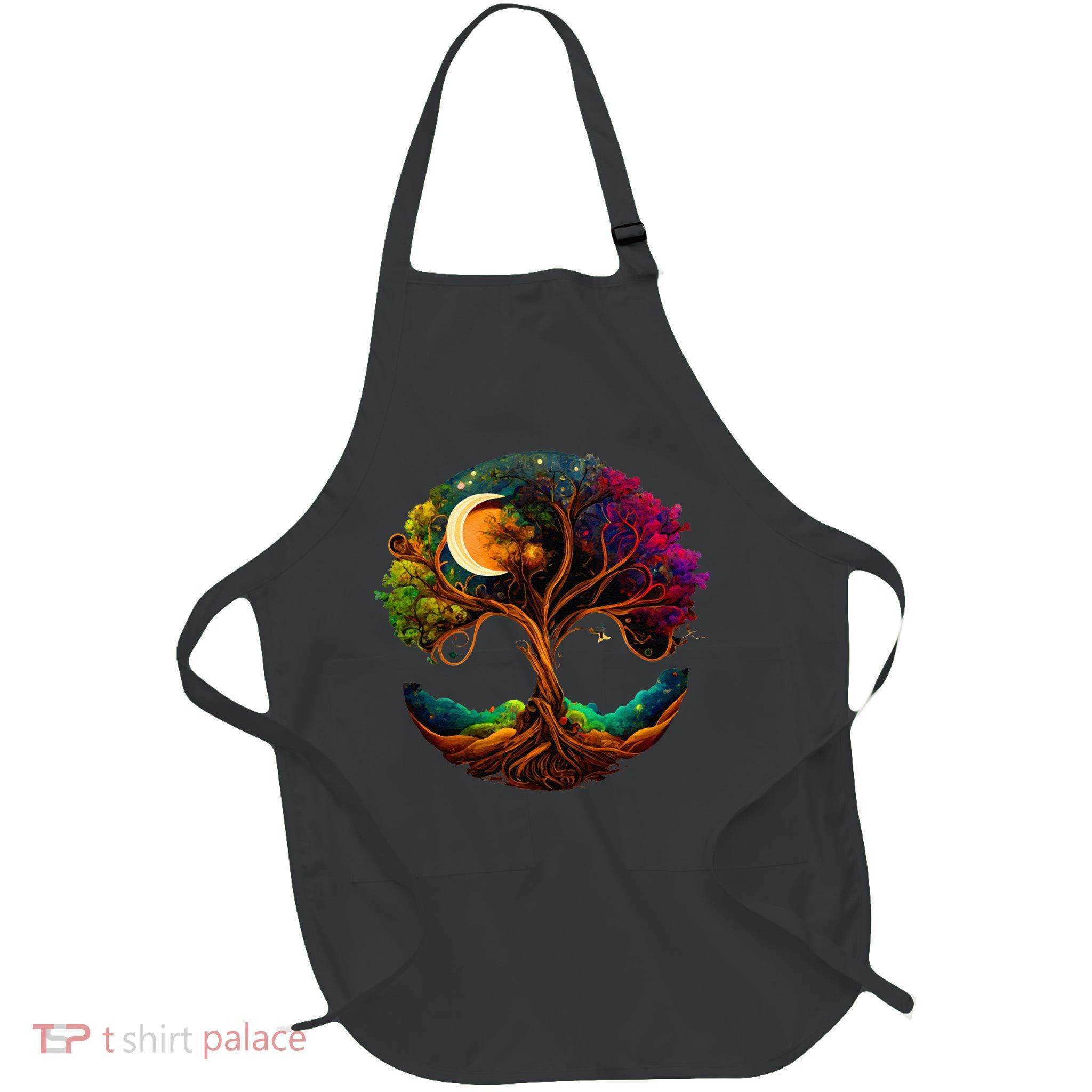 Moon Phases Tree Of Life Apron