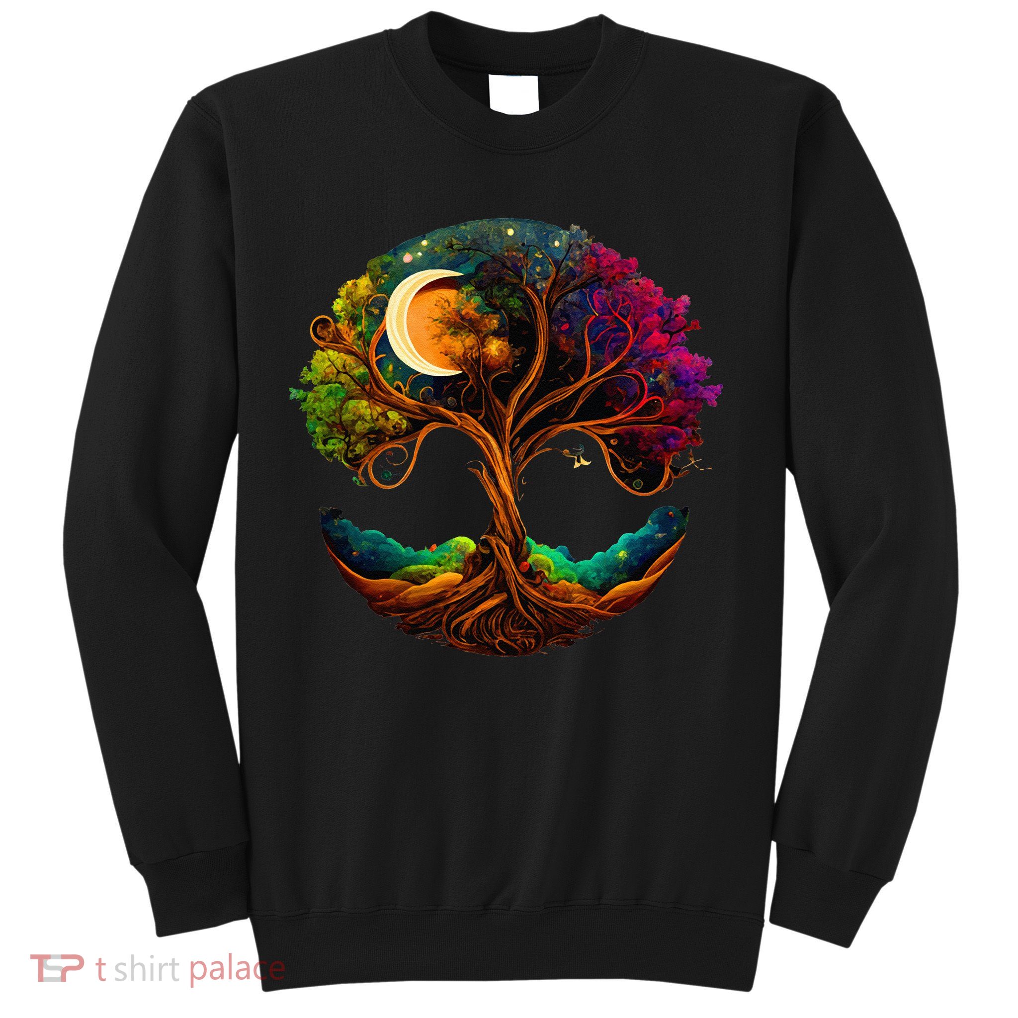 Moon Phases Tree Of Life Sweatshirt
