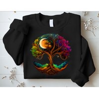 Moon Phases Tree Of Life Sweatshirt