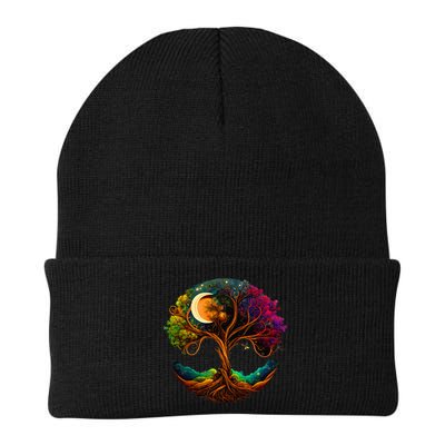 Moon Phases Tree Of Life Beanie