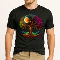 Moon Phases Tree Of Life Performance Shirt