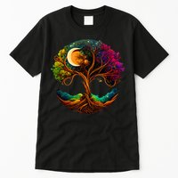 Moon Phases Tree Of Life Tall T-Shirt