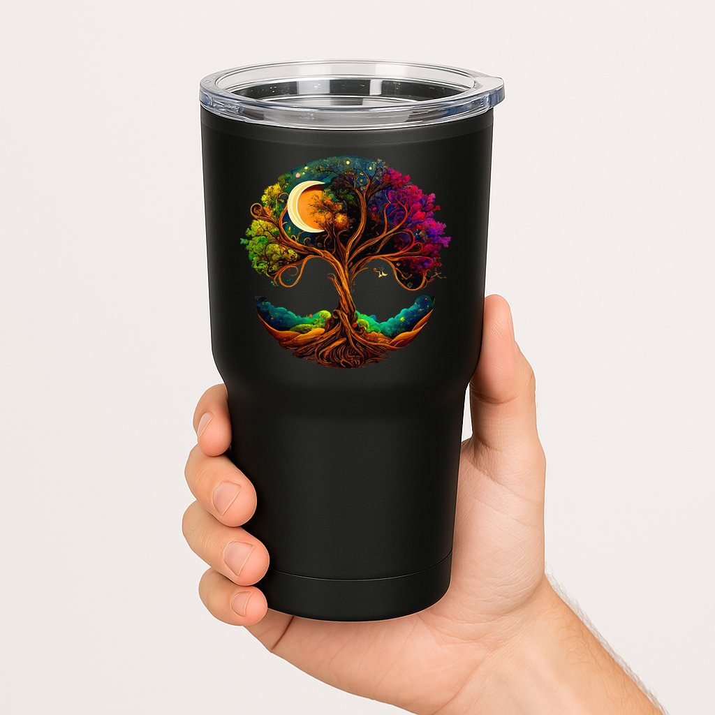 Moon Phases Tree Of Life Tumbler