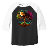 Moon Phases Tree Of Life Toddler Fine Jersey T-Shirt