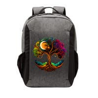 Moon Phases Tree Of Life Vector Backpack