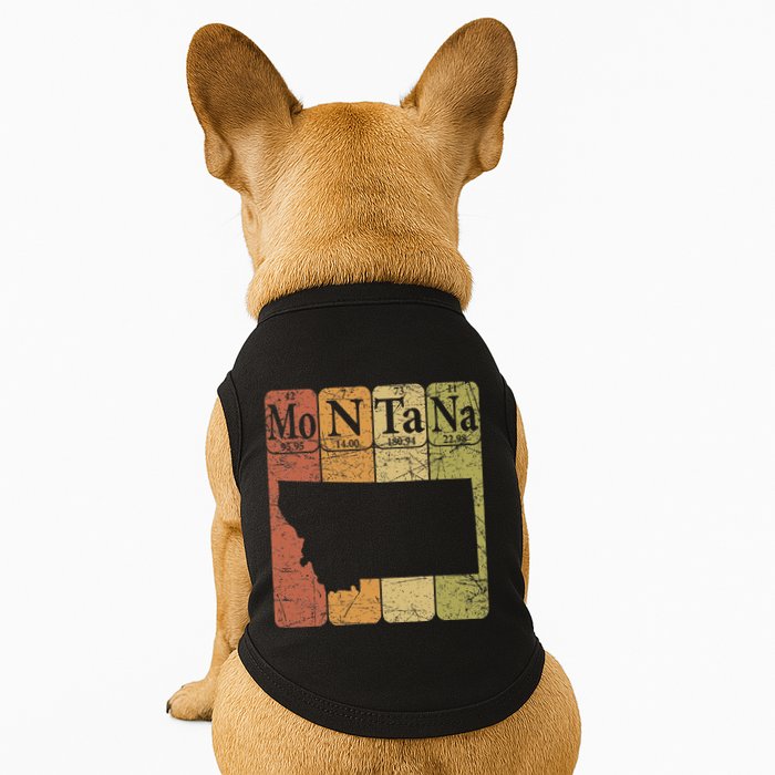 Montana Periodic Table Elements State Of Montana Map Doggie Tank