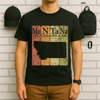 Montana Periodic Table Elements State Of Montana Map T-Shirt