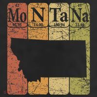 Montana Periodic Table Elements State Of Montana Map 11oz C Handle Ceramic Mug