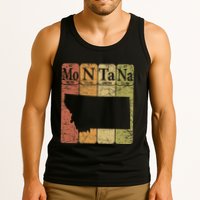 Montana Periodic Table Elements State Of Montana Map Tank Top