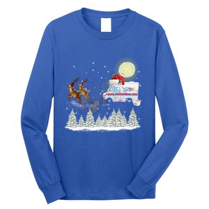 Mail Postal Truck Mail Carrier Xmas Funny Christmas Gift Meaningful Gift Long Sleeve Shirt