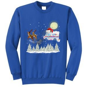 Mail Postal Truck Mail Carrier Xmas Funny Christmas Gift Meaningful Gift Sweatshirt