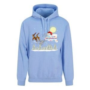 Mail Postal Truck Mail Carrier Xmas Funny Christmas Gift Meaningful Gift Unisex Surf Hoodie