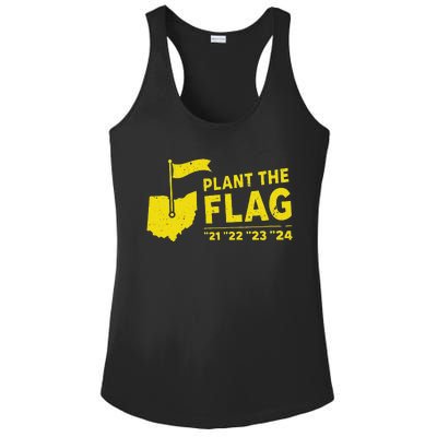 Michigan Plant The Flag 21 22 23 24 Lovers Ladies PosiCharge Competitor Racerback Tank