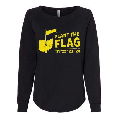 Michigan Plant The Flag 21 22 23 24 Lovers Womens California Wash Sweatshirt