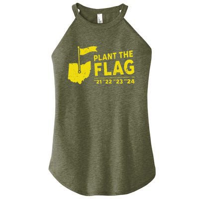 Michigan Plant The Flag 21 22 23 24 Lovers Women's Perfect Tri Rocker Tank