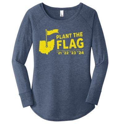 Michigan Plant The Flag 21 22 23 24 Lovers Women's Perfect Tri Tunic Long Sleeve Shirt