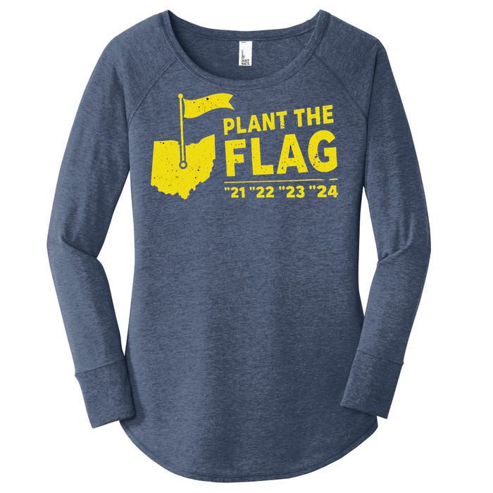 Michigan Plant The Flag 21 22 23 24 Lovers Women's Perfect Tri Tunic Long Sleeve Shirt