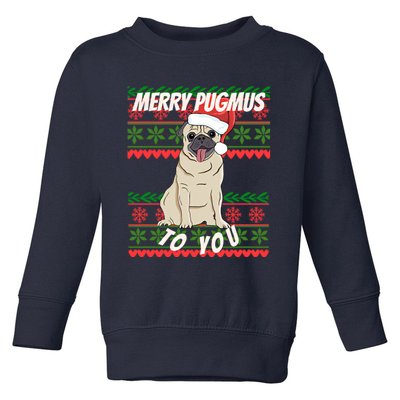 Merry Pubmus To You Christmas Toddler Sweatshirt