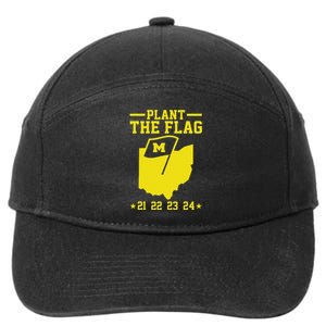 Michigan Plant The Flag 21 22 23 24 7-Panel Snapback Hat