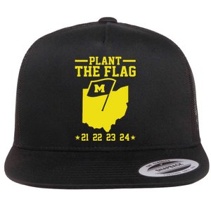 Michigan Plant The Flag 21 22 23 24 Flat Bill Trucker Hat