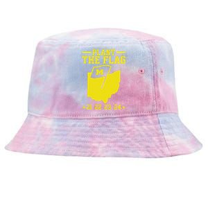 Michigan Plant The Flag 21 22 23 24 Tie-Dyed Bucket Hat