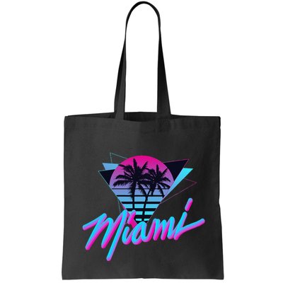 Miami Palm Trees Vaperwave Synthwave 80s Style Retro Bag