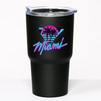 Miami Palm Trees Vaperwave Synthwave 80s Style Retro Tumbler