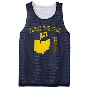 M Plant The Flag Funny Football Yellow Mesh Reversible Basketball Jersey Tank