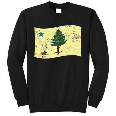 Maine Pine Tree Flag 1901 – First State Flag Sweatshirt