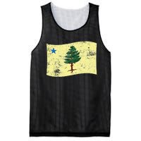 Maine Pine Tree Flag 1901 – First State Flag Mesh Reversible Basketball Jersey Tank