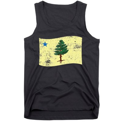 Maine Pine Tree Flag 1901 – First State Flag Tank Top