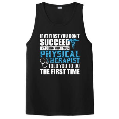 Motivational Physical Therapist Patients PosiCharge Competitor Tank