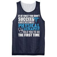 Motivational Physical Therapist Patients Mesh Reversible Basketball Jersey Tank