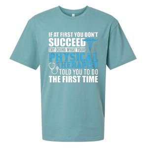 Motivational Physical Therapist Patients Sueded Cloud Jersey T-Shirt