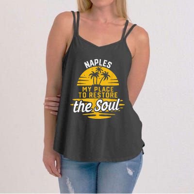 My Place To Restore The Soul Naples Women's Strappy Tank