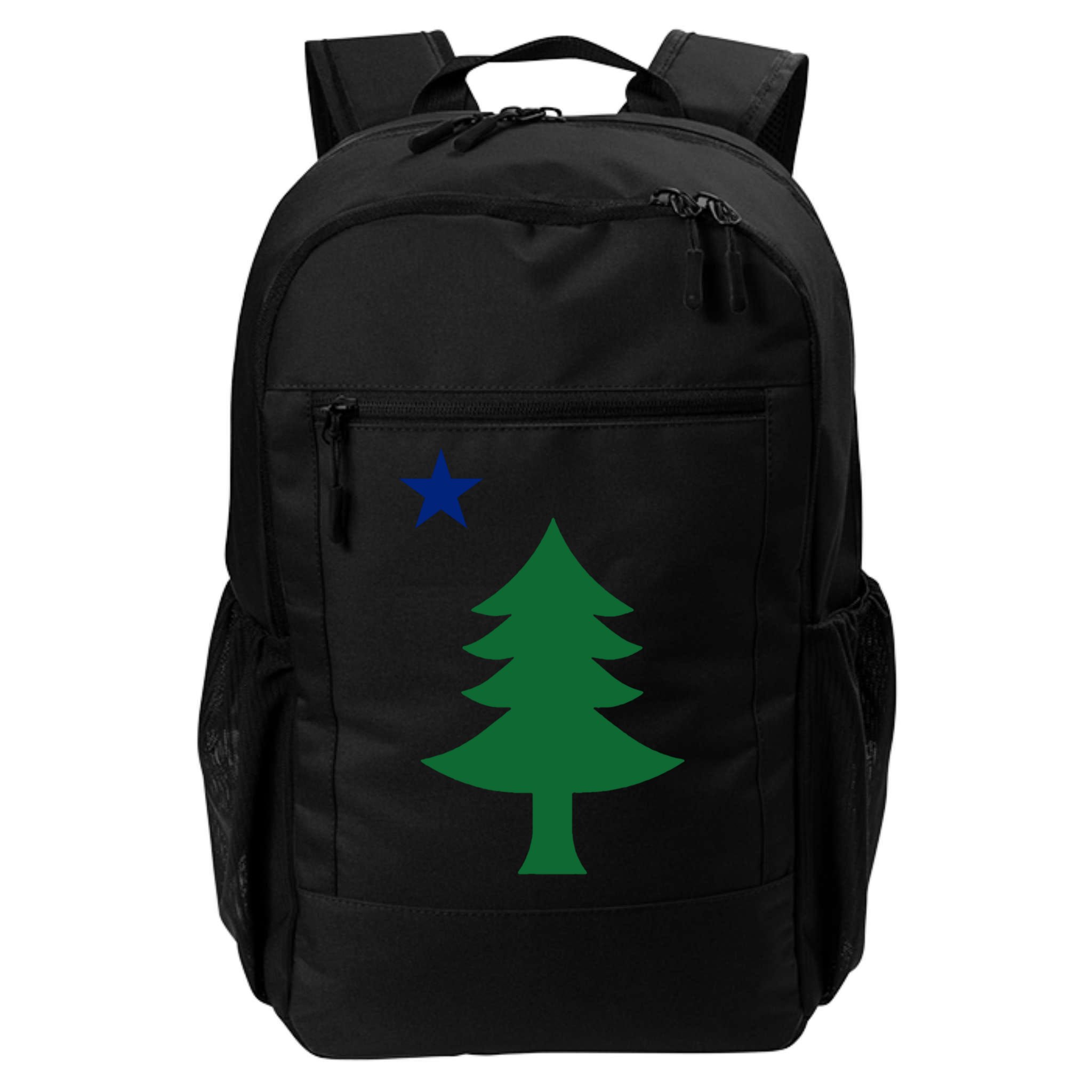 Maine Pine Tree State Flag Pride Patriotic Cool Gift Backpack