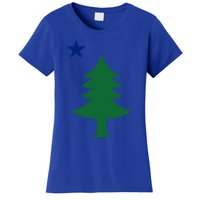 Maine Pine Tree State Flag Pride Patriotic Cool Gift Women's T-Shirt