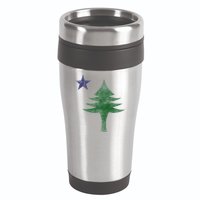 Maine Pine Tree Flag Big Style – Modern 1901 State Flag 16oz Travel Tumbler