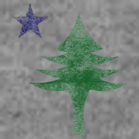 Maine Pine Tree Flag Big Style – Modern 1901 State Flag Toddler Hoodie