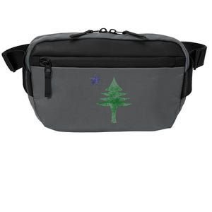 Maine Pine Tree Flag Big Style – Modern 1901 State Flag Crossbody Pack