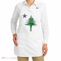 Maine Pine Tree Flag Big Style – Modern 1901 State Flag Apron