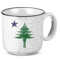 Maine Pine Tree Flag Big Style – Modern 1901 State Flag 15oz Campfire Ceramic Mug
