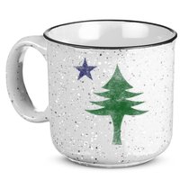 Maine Pine Tree Flag Big Style – Modern 1901 State Flag 15oz Campfire Ceramic Mug