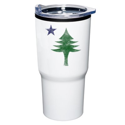 Maine Pine Tree Flag Big Style – Modern 1901 State Flag Tumbler