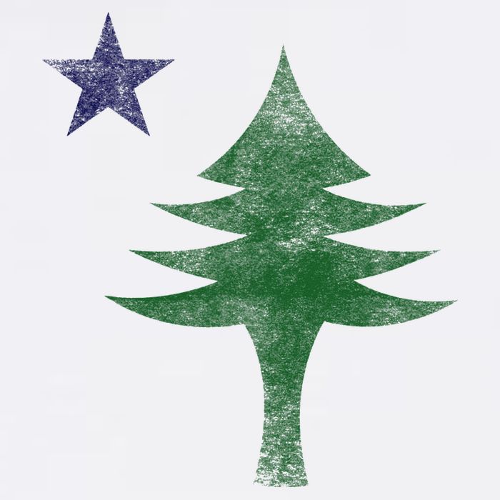 Maine Pine Tree Flag Big Style – Modern 1901 State Flag Visor